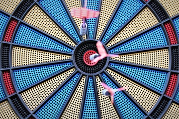 An image of darts - target