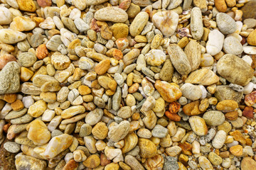 amount of rock on the beach