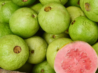 Guava (Psidium guajava) or often called guava, guava Siki and guava is a tropical plant originating...