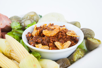 Chili paste(Nam Prik) ,