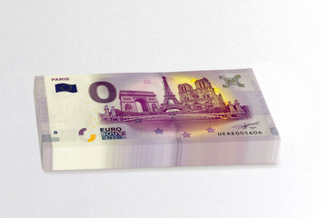 Null Euro Banknoten