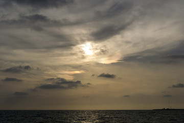 Sunset over Red Sea, Djibouti, East Africa