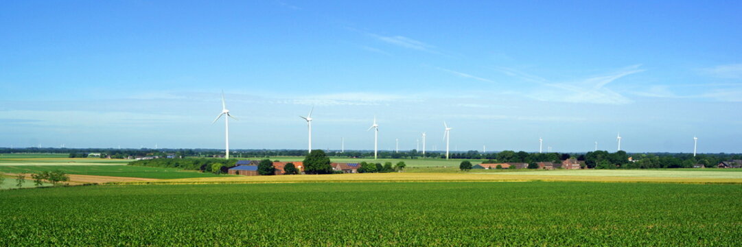 Naturlandschaft um KERKEN am Niederrhein