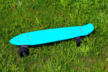 Green skateboard © pingvin57