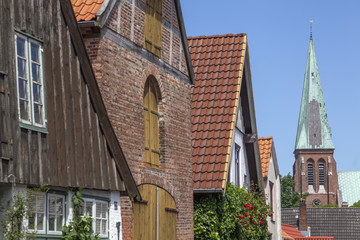 Dom in Meldorf, Dithmarschen,Schleswig-Holstein,Deutschland