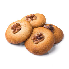 tasty biscuit cookie isolated