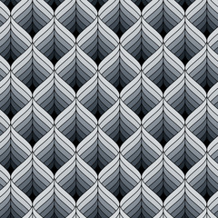 Geometric striped seamless background.