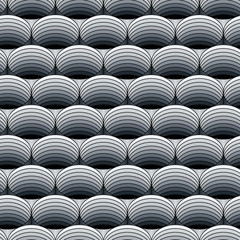 Geometric striped seamless background.