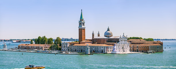 Венеция. Остров и базилика Святого Георгия - obrazy, fototapety, plakaty