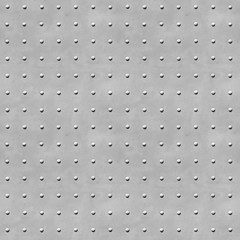 Background metal texture with rivets