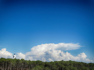 Lighthouse in Contis  Saint-Julien-en-Born, Landes, Aquitaine