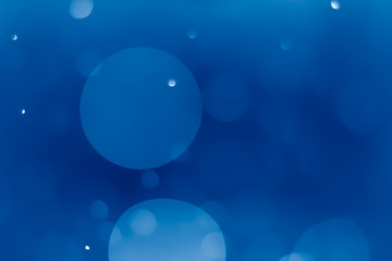 bokeh background blue