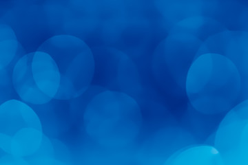 bokeh background blue