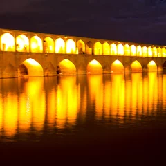Photo sur Plexiglas Pont Khadjou en iran le vieux pont