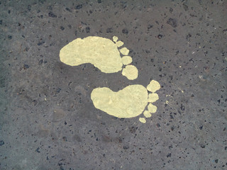 Paint, traces, stencil imprint, paint for walls, imprint, icon, art, paint, symbol, creative,...