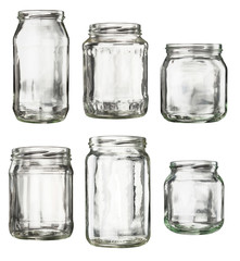empty glass jar