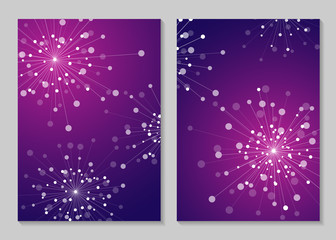 Modern brochure cover design