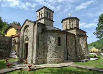 Fototapeta na wymiar Monastery Jovanje - Serbia