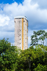 Ariane Launch Area 2, former launch pad, at Centre Spatial Guyanais (Guiana Space Centre) in...