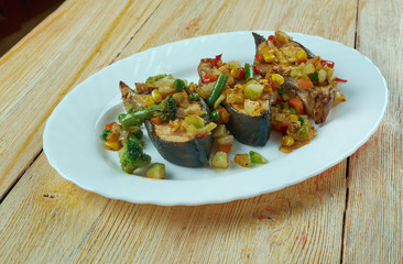 Blackened salmon with salsa