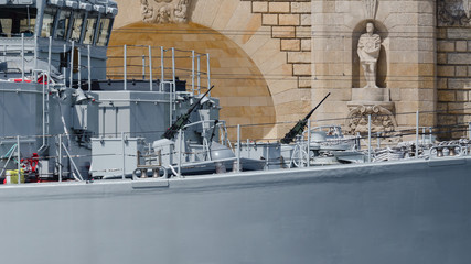 WARSHIP - A courtesy visit on the promenade in Szczecin © Wojciech Wrzesień