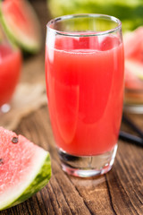 Fresh made Watermelon Smoothie