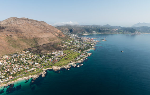 Simonstown (South Africa) aerial view