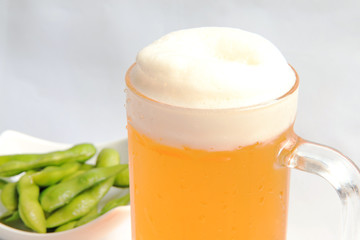 Beer and edamame - 159172444