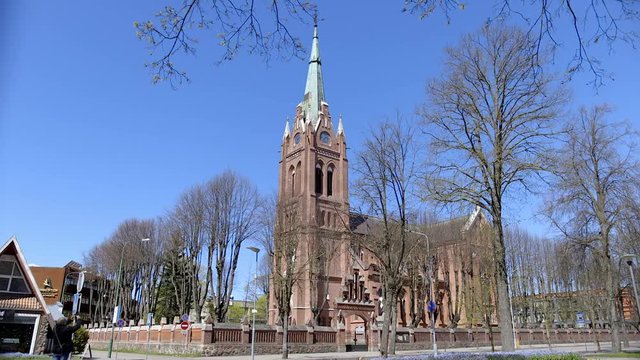 Catholic cathedral. Palanga. Lithuania