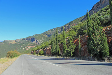 Grèce, Paysages du Péloponnèse 