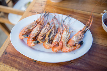 grilled shrimp