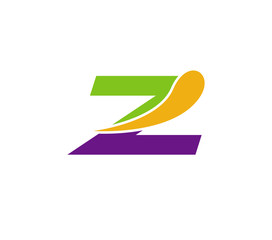 Letter z logo icon design template elements
