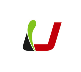 Letter U logo
