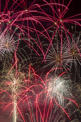 14 juillet, feu d'artifice et fête nationale