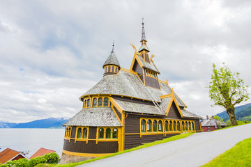 'English' church of St Olaf, Balestrand. Norway.