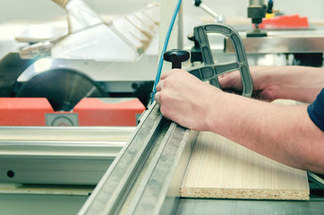 Production of cabinet furniture