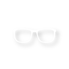 Icon mit Schatten - Brille