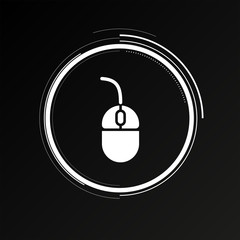 Future Button - Computermaus