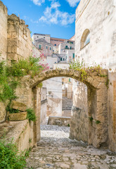 Scenic sight in Matera, Basilicata, southern Italy
