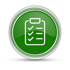 Gr&uuml;ner Button - Checkliste