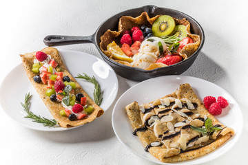 クレープ　フランス料理　French pancake