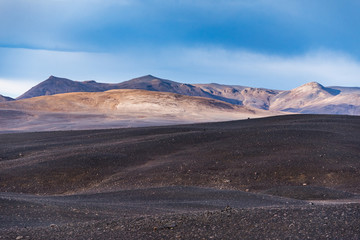 Vast landscape of Iceland