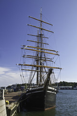 Unidentified sailing ship in Helsinki, Finland