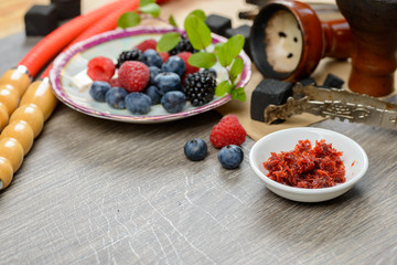 Berry hookah set