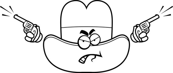 Angry Cowboy Hat
