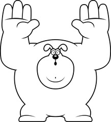 Cartoon Dog Surrender
