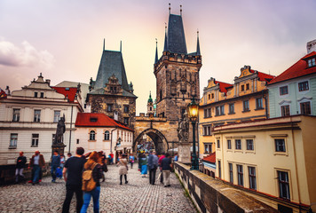 Charles bridge in Prague