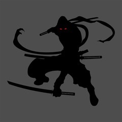 ninja silhouette