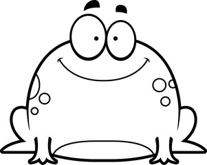 Little Frog Smiling