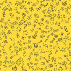 Swimming set pattern